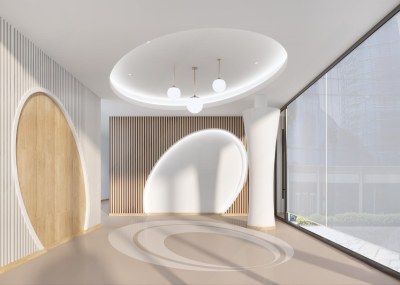 现代幼儿园3D模型下载